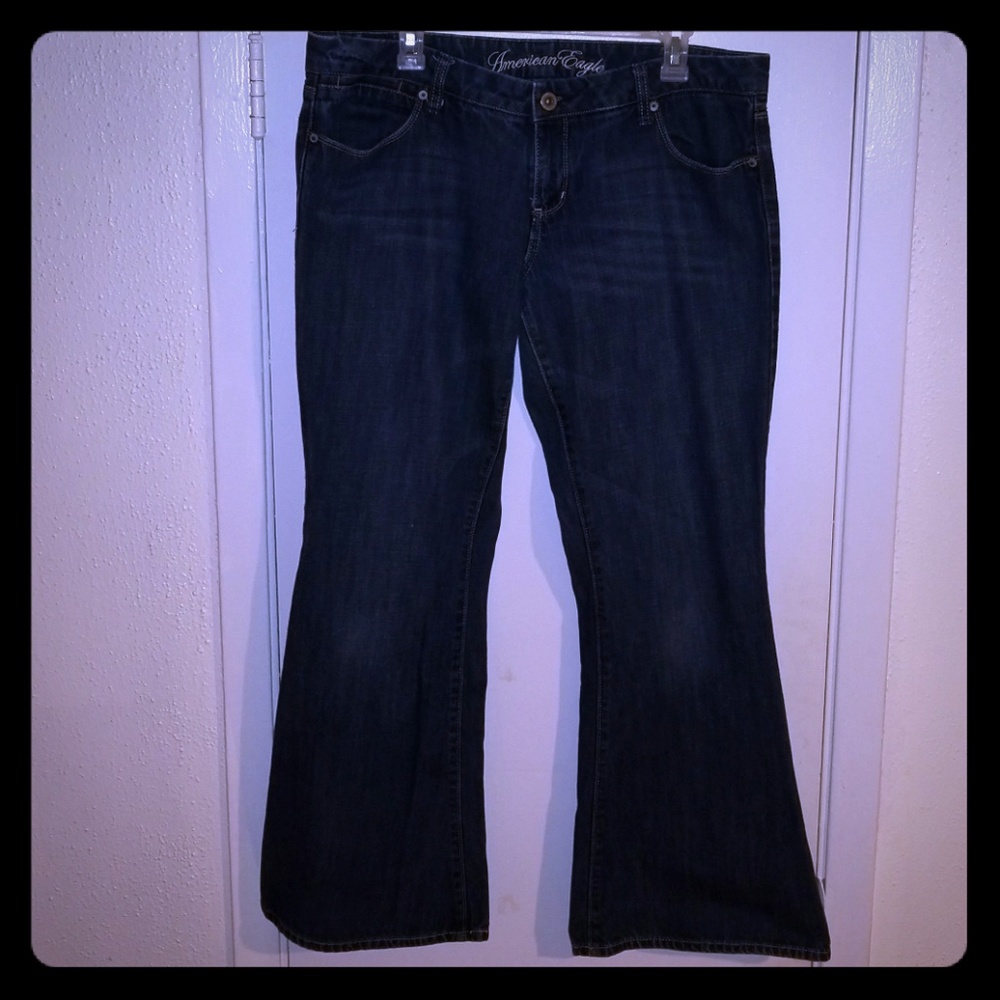 American Eagle real flare Jean's size 14